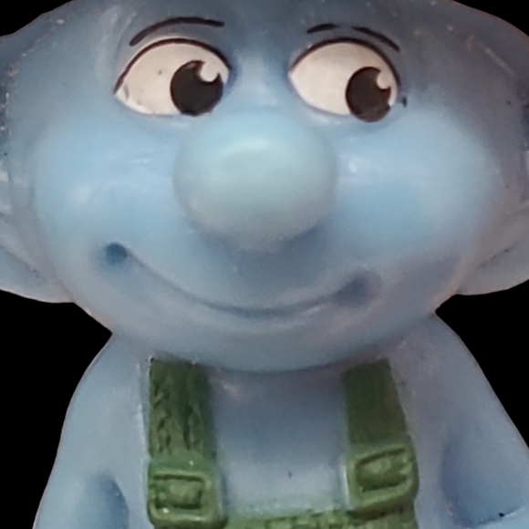 2011 MCDONALD'S HAPPY MEAL TOY "FARMER SMURF" - 3" - Picture 6 of 11